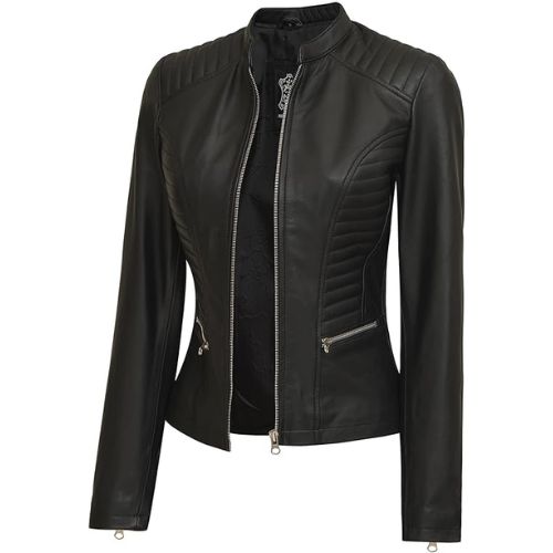 Blingsoul leather jacket women