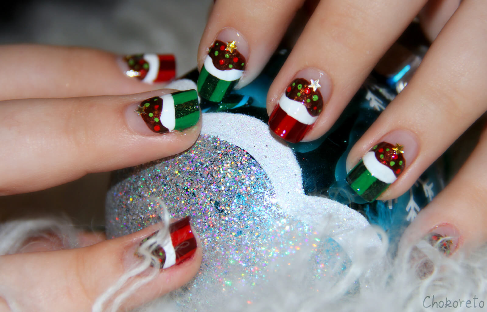 christmas nails