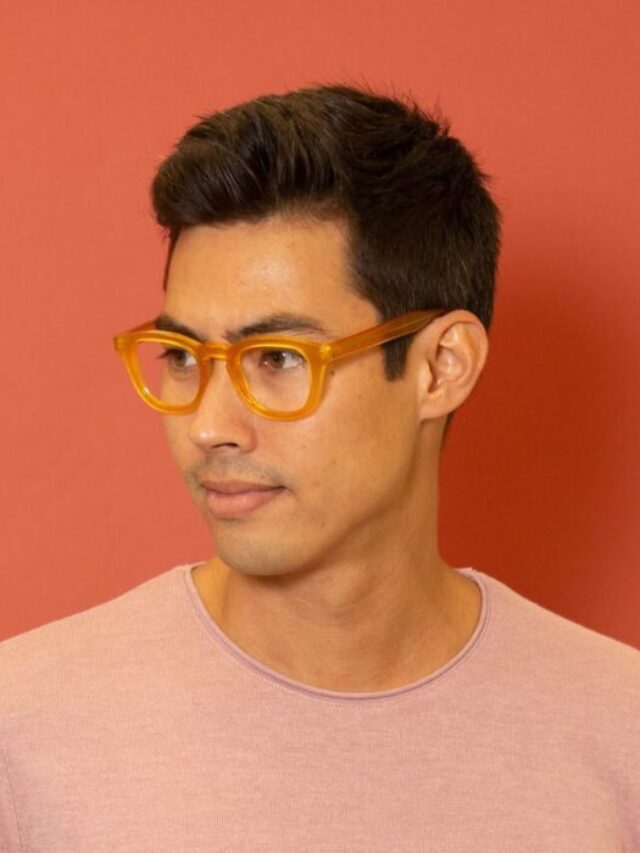 Sharp Vision: Stylish Glasses For Men