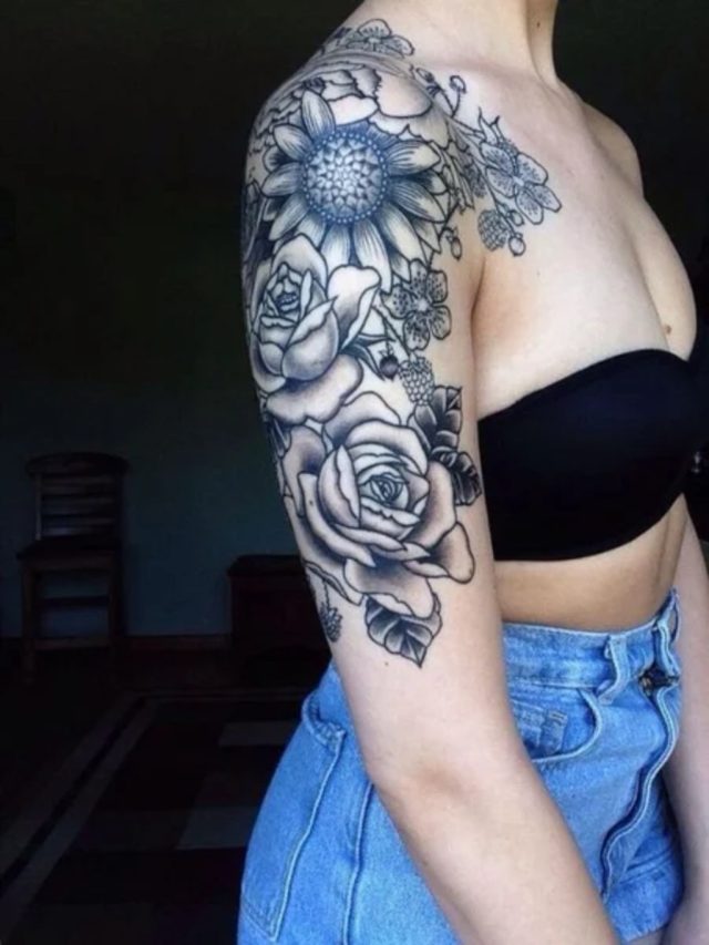 10+ Female Classy Half Sleeve Tattoo to try