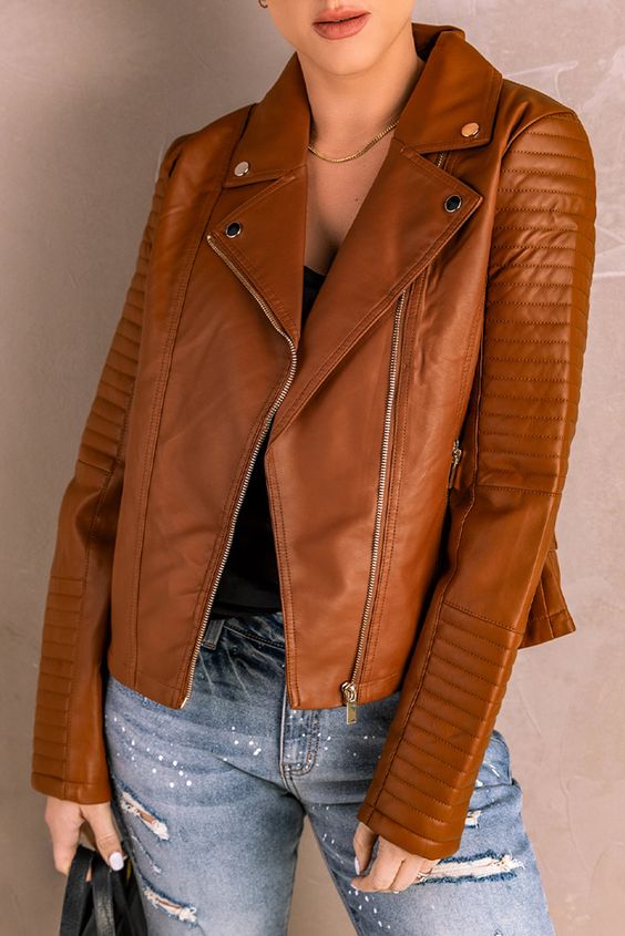 Faux Leather jacket