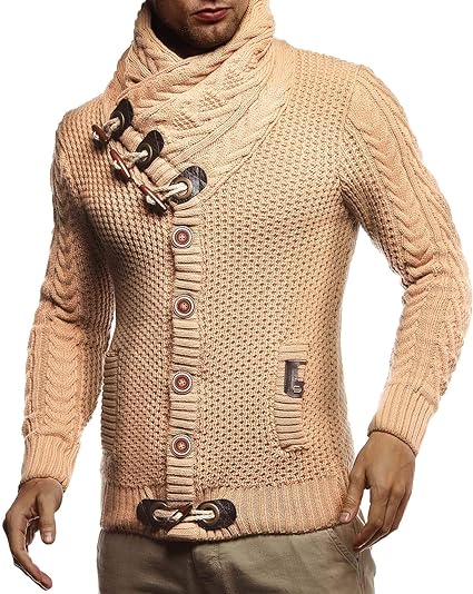 Leif Nelson Men's Knitted Turtleneck 