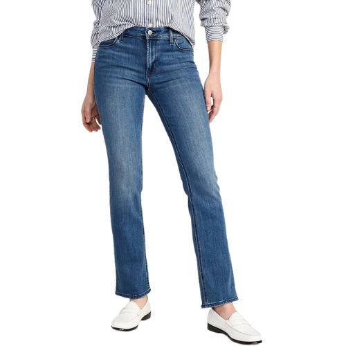 Old Navy Mid-Rise Wow Bootcut Jeans