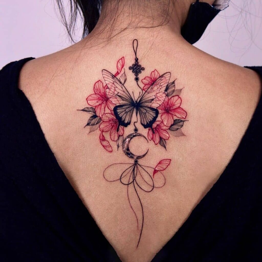 tattoo of cherry blossom tree