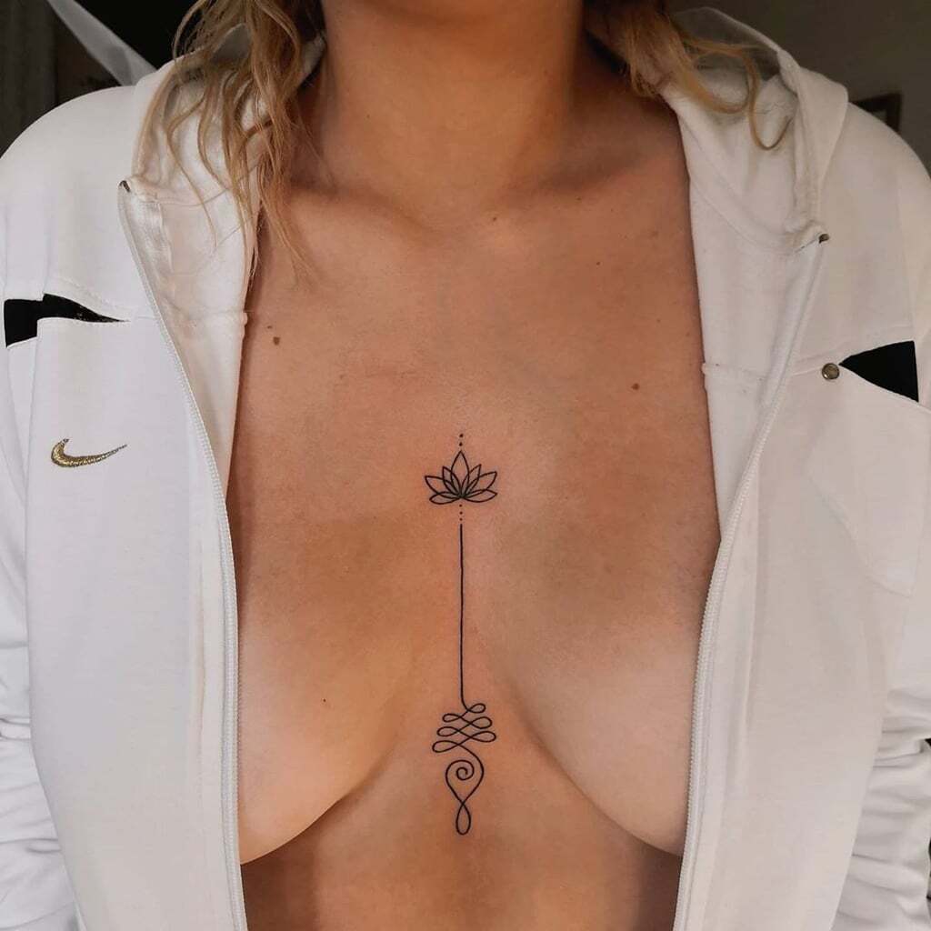 under breast tattoos